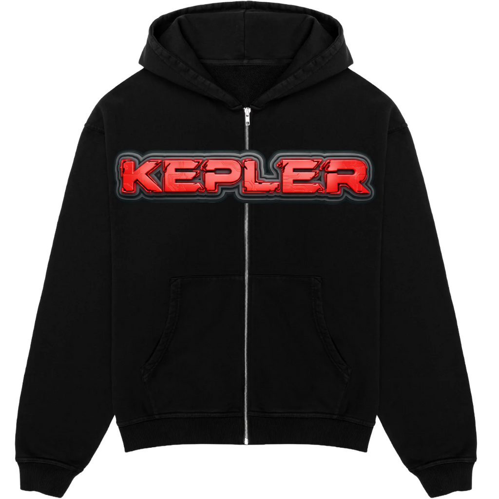 “Saturn’s Rings” Zip Up