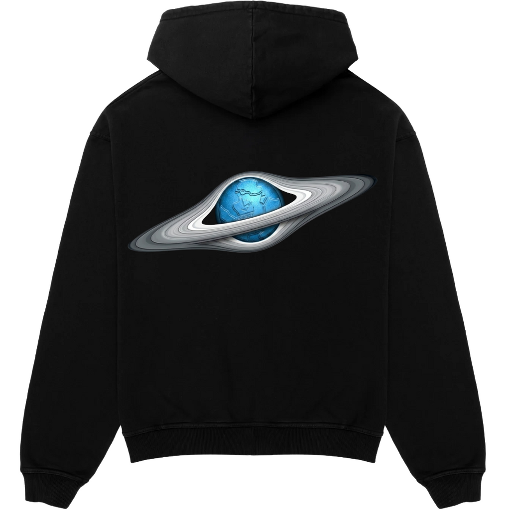“Saturn’s Rings” Zip Up