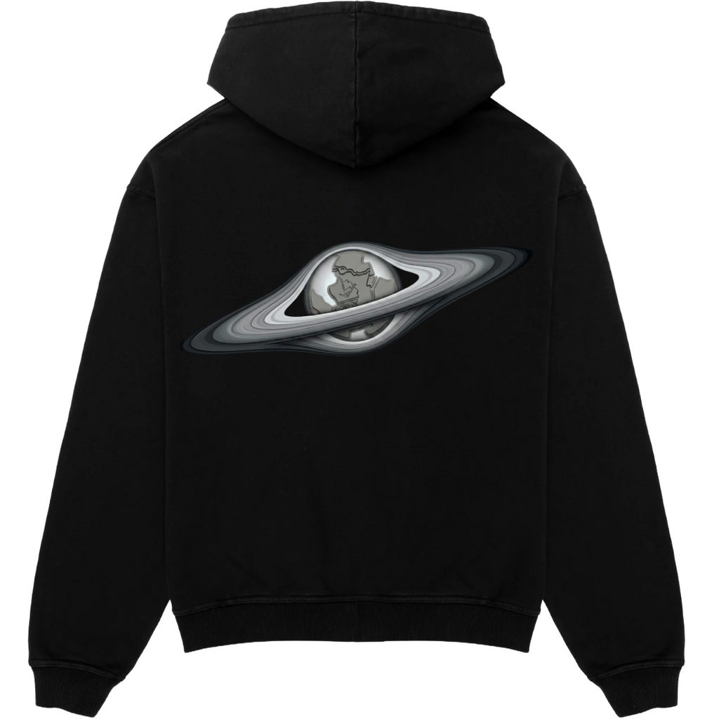 “Saturn’s Rings” Zip Up