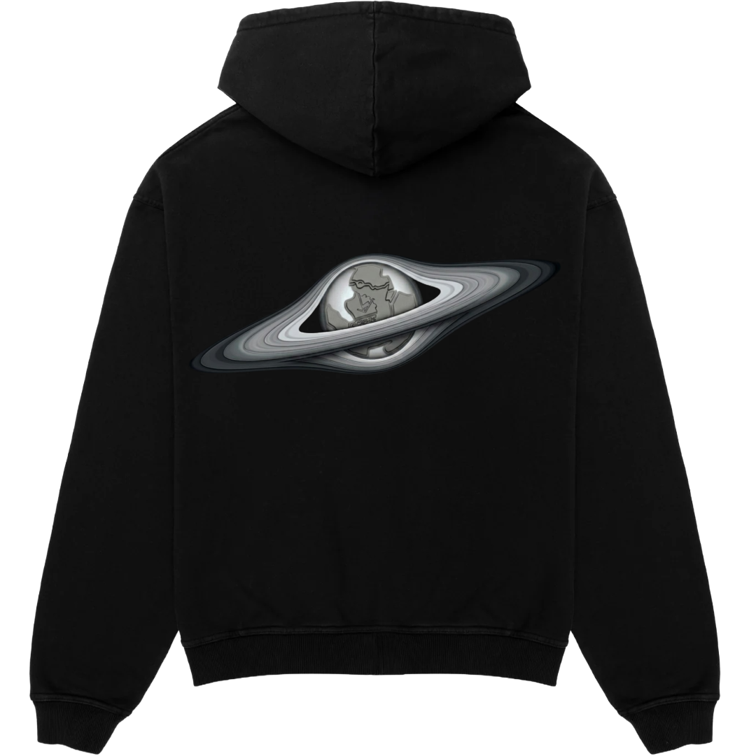 “Saturn’s Rings” Zip Up