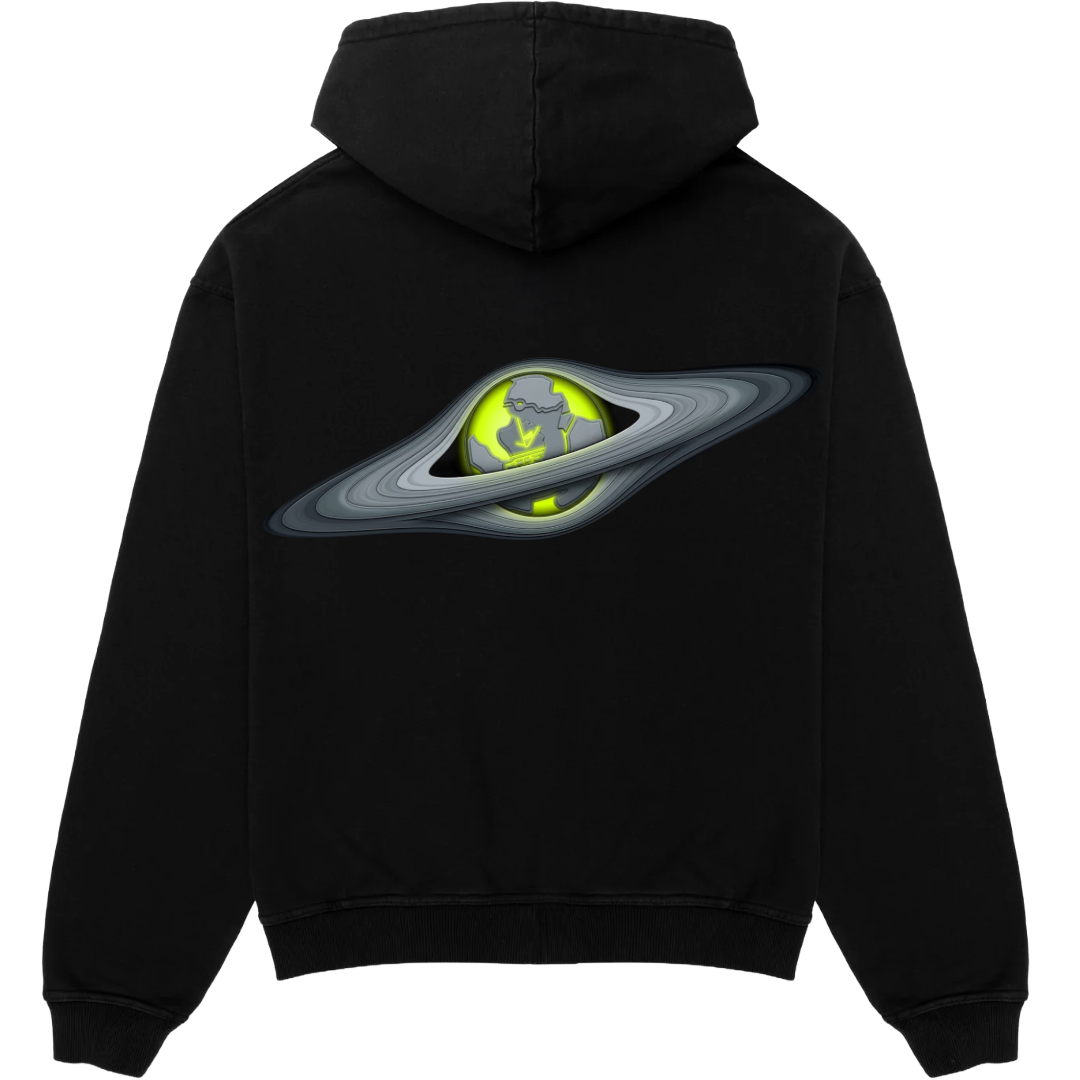 “Saturn’s Rings” Zip Up
