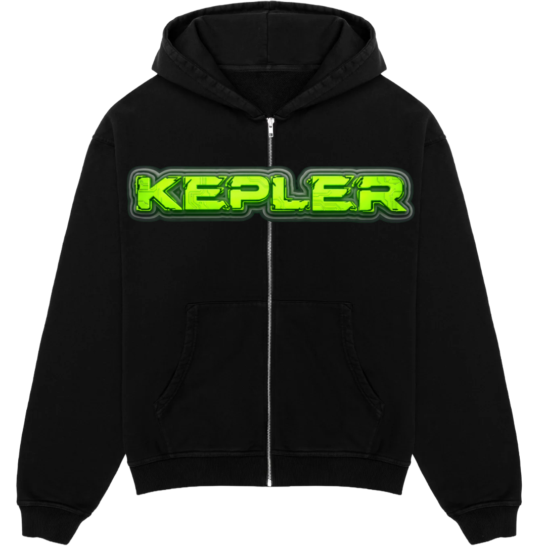 “Saturn’s Rings” Zip Up