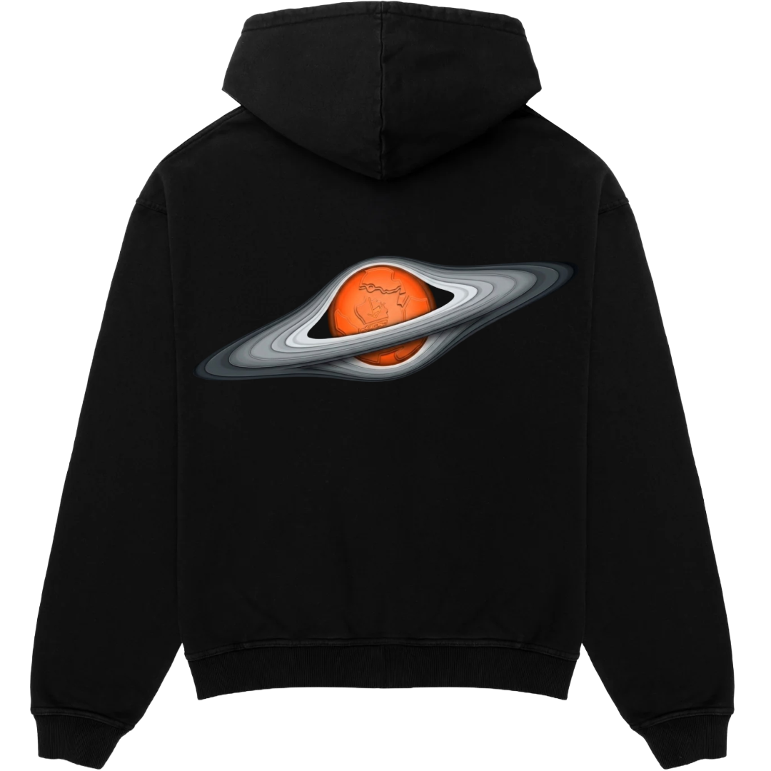 “Saturn’s Rings” Zip Up
