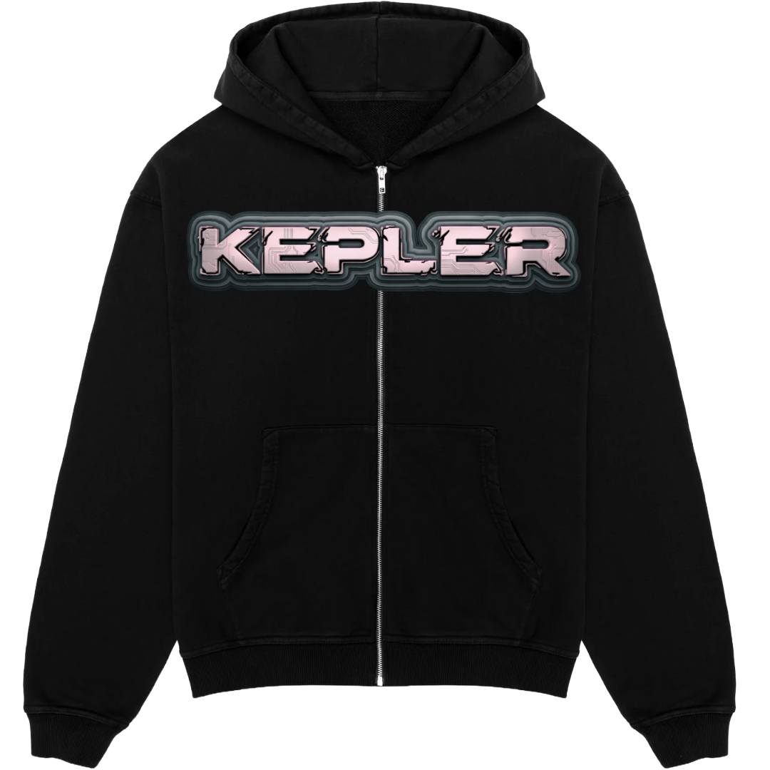 “Saturn’s Rings” Zip Up
