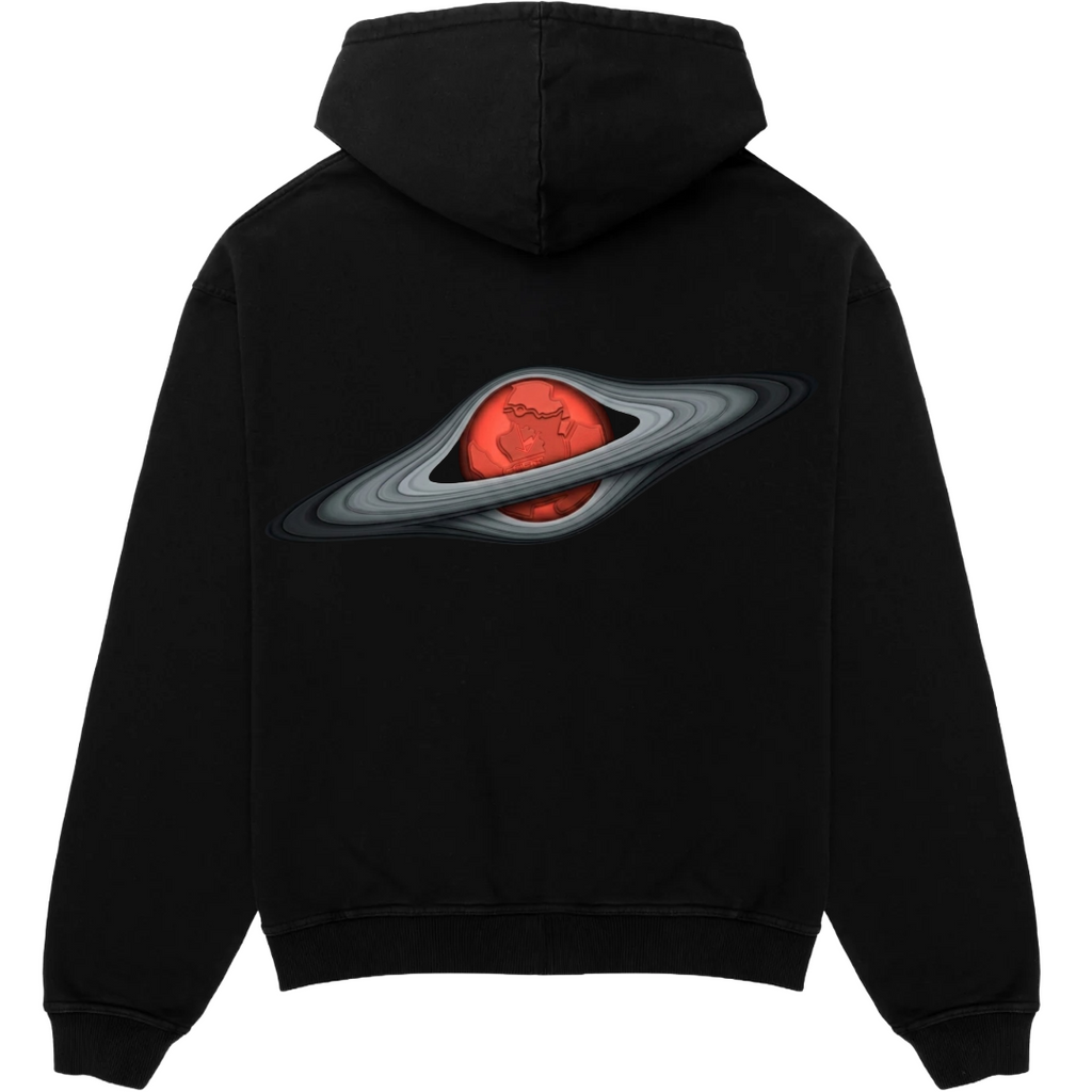 “Saturn’s Rings” Zip Up